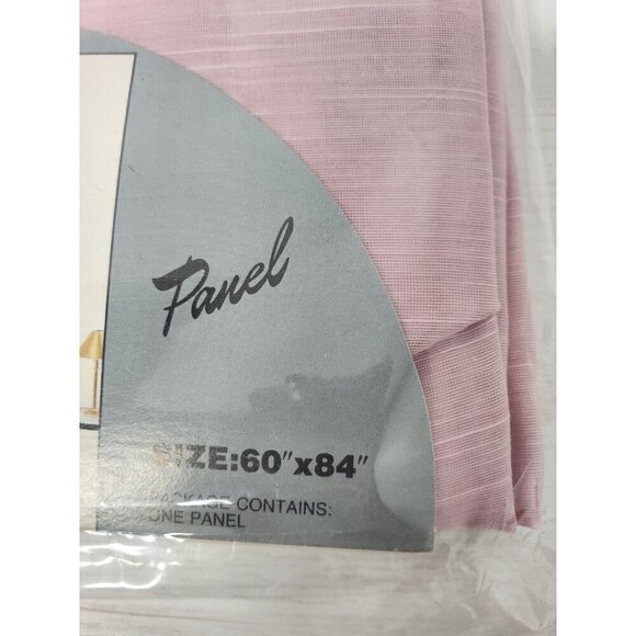 Vintage Moonbeams Pink Window Panel Curtain Allover Scroll Design 60"x84" NEW - Picture 3 of 7